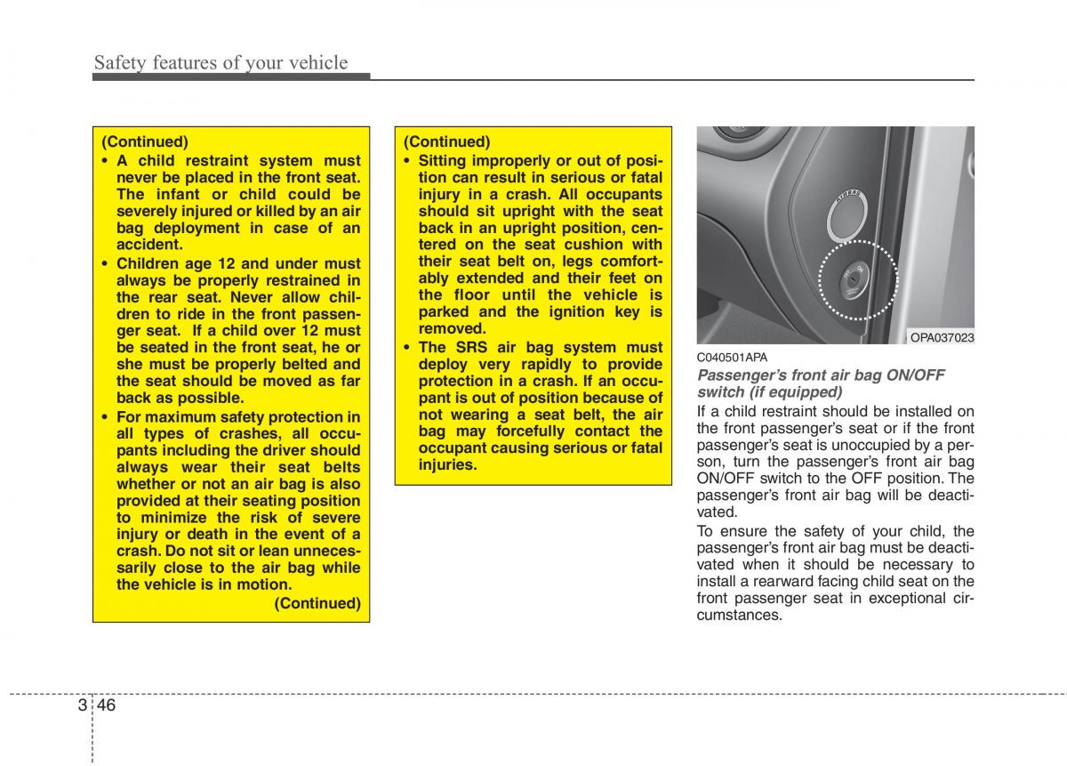 Hyundai i10 I 1 owners manual / page 65