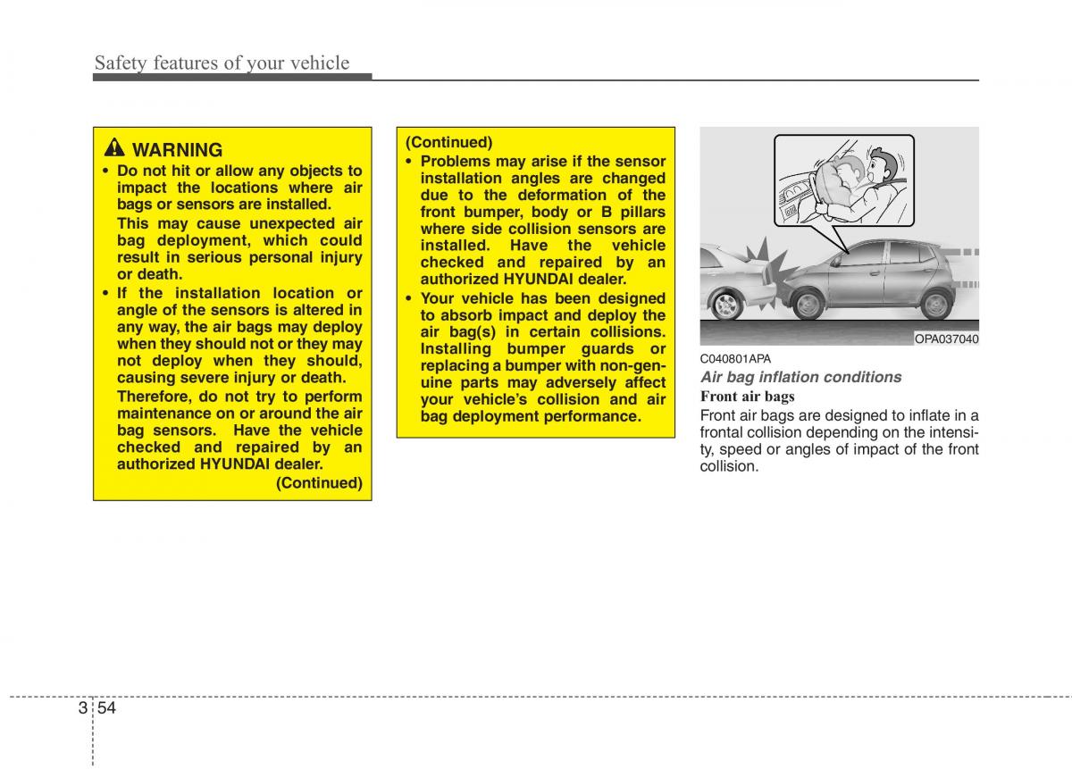 Hyundai i10 I 1 owners manual / page 73