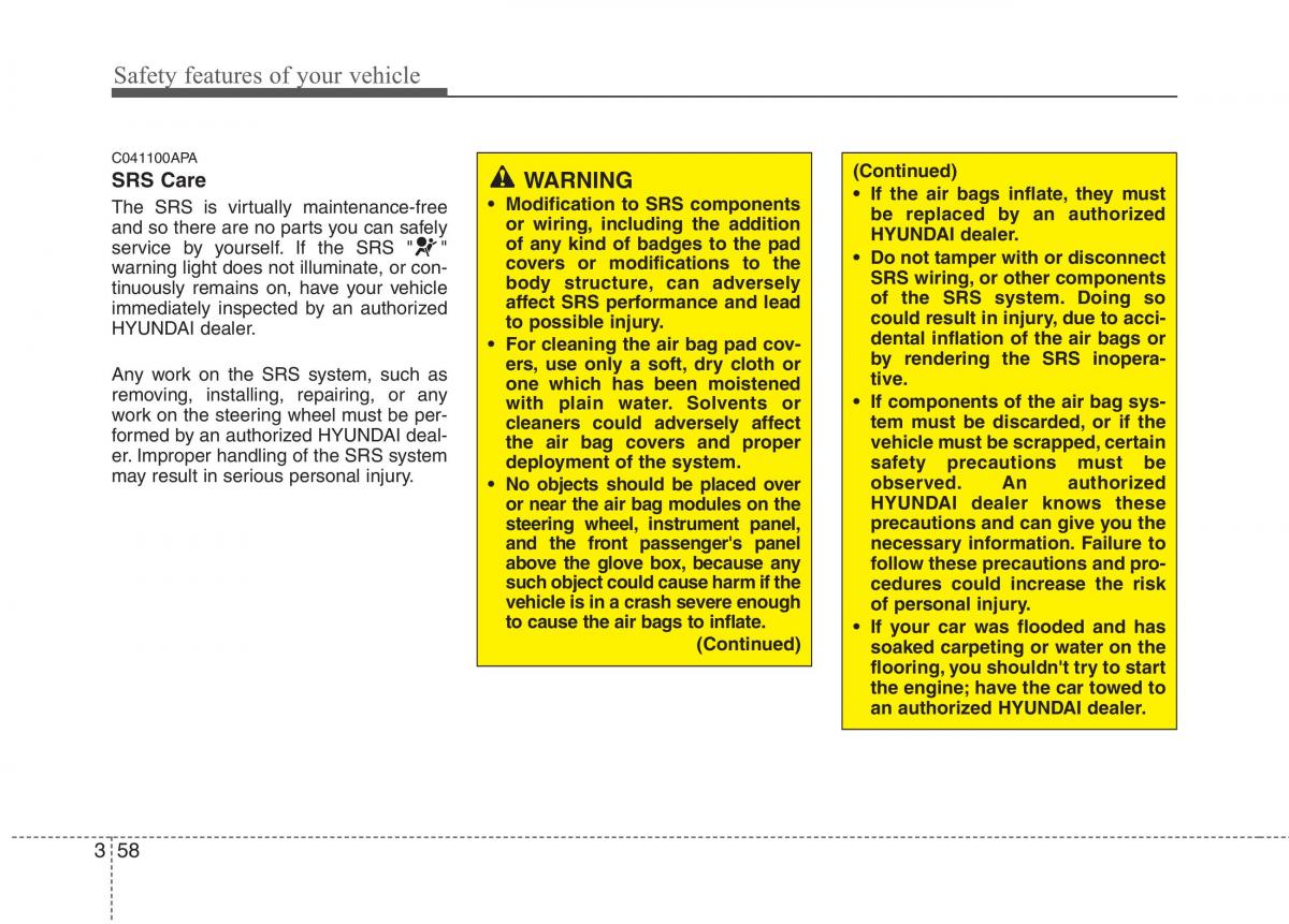 Hyundai i10 I 1 owners manual / page 77