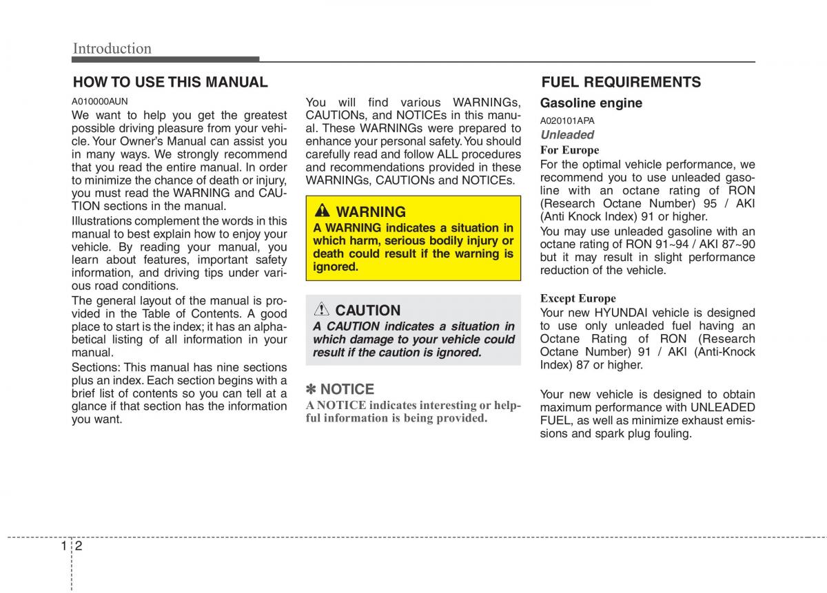 Hyundai i10 I 1 owners manual / page 9