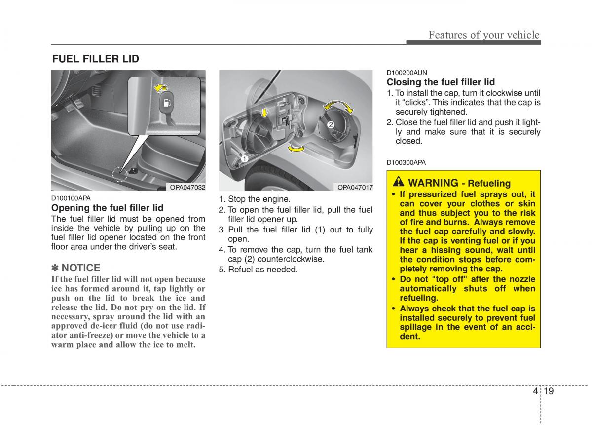 Hyundai i10 I 1 owners manual / page 98