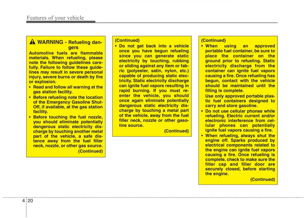 Hyundai i10 I 1 owners manual / page 99