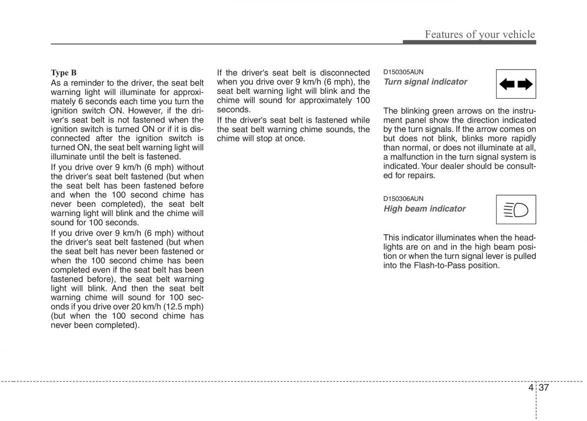 Hyundai i10 I 1 owners manual / page 116