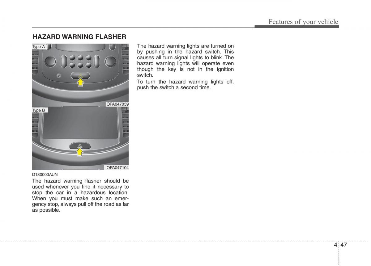 Hyundai i10 I 1 owners manual / page 126