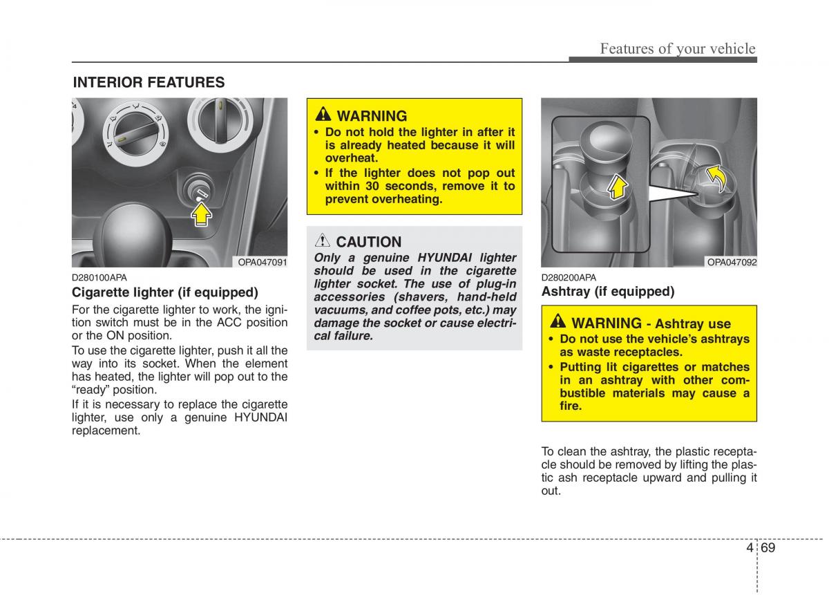 Hyundai i10 I 1 owners manual / page 148