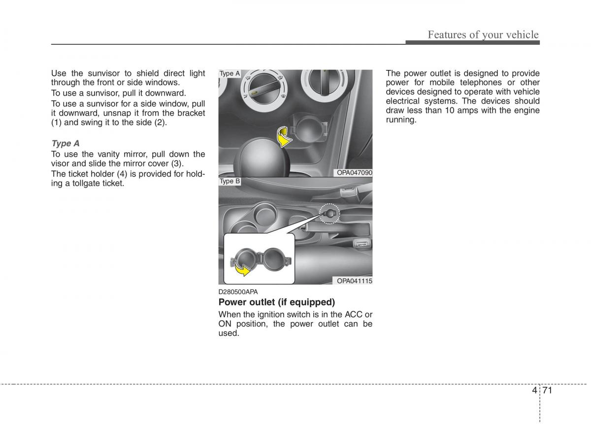 Hyundai i10 I 1 owners manual / page 150