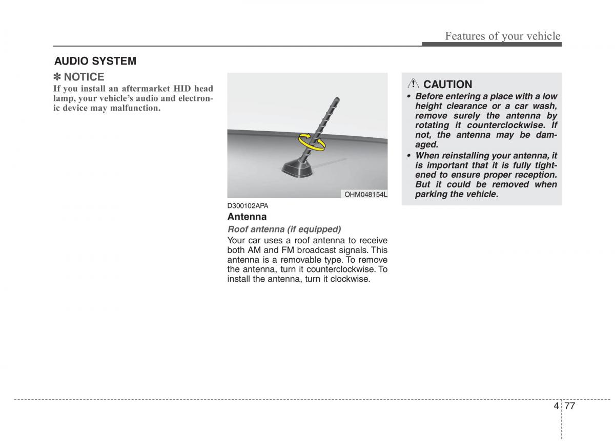 Hyundai i10 I 1 owners manual / page 156