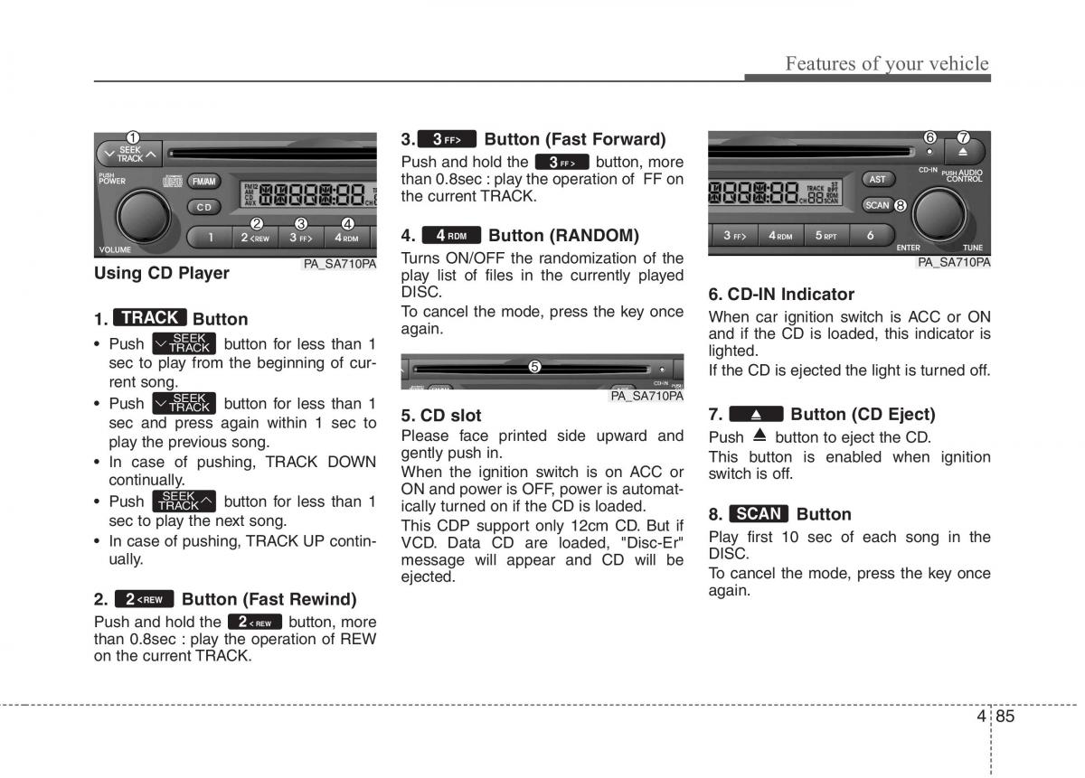 Hyundai i10 I 1 owners manual / page 164