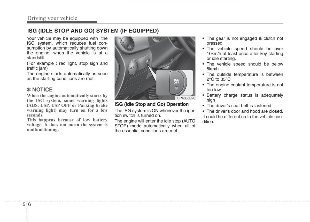 Hyundai i10 I 1 owners manual / page 198