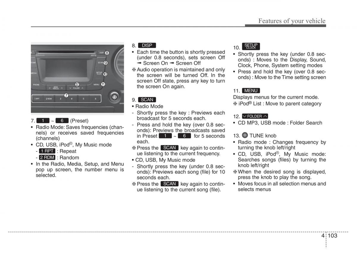 Hyundai i10 II 2 owners manual / page 164