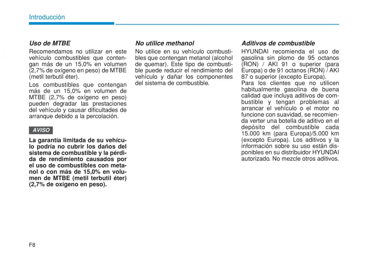 Hyundai i20 II 2 manual del propietario / page 8