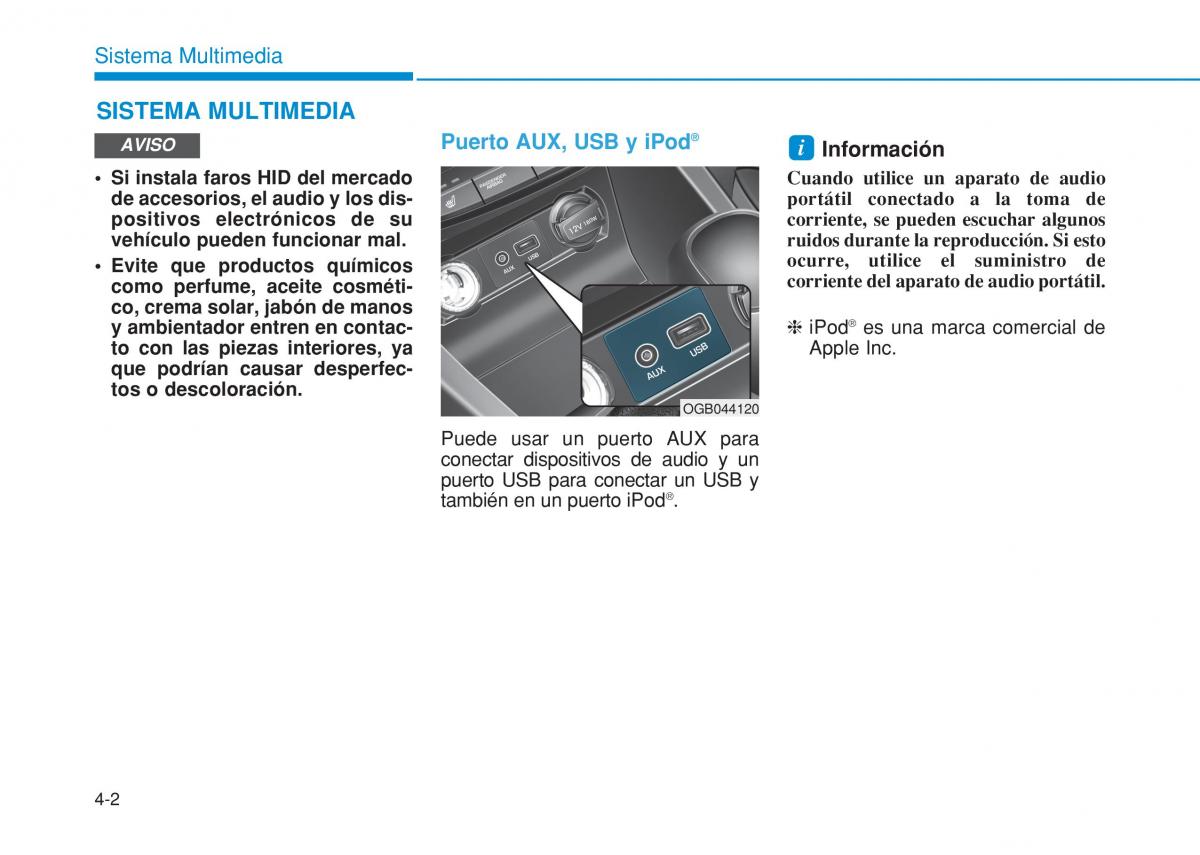 Hyundai i20 II 2 manual del propietario / page 234