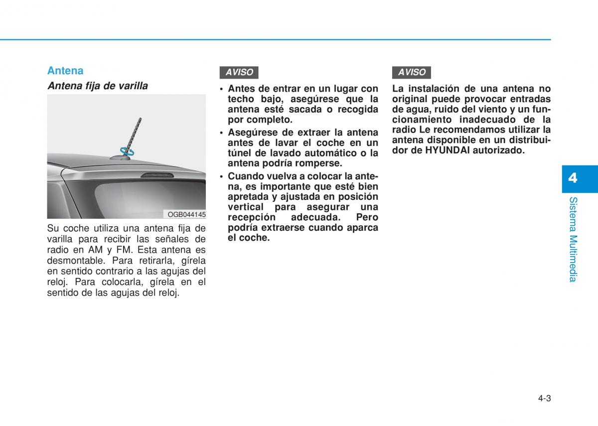 Hyundai i20 II 2 manual del propietario / page 235