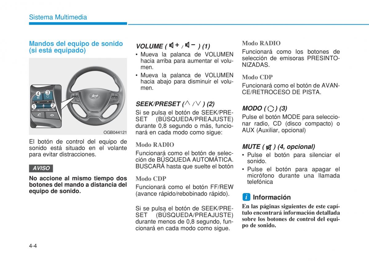 Hyundai i20 II 2 manual del propietario / page 236