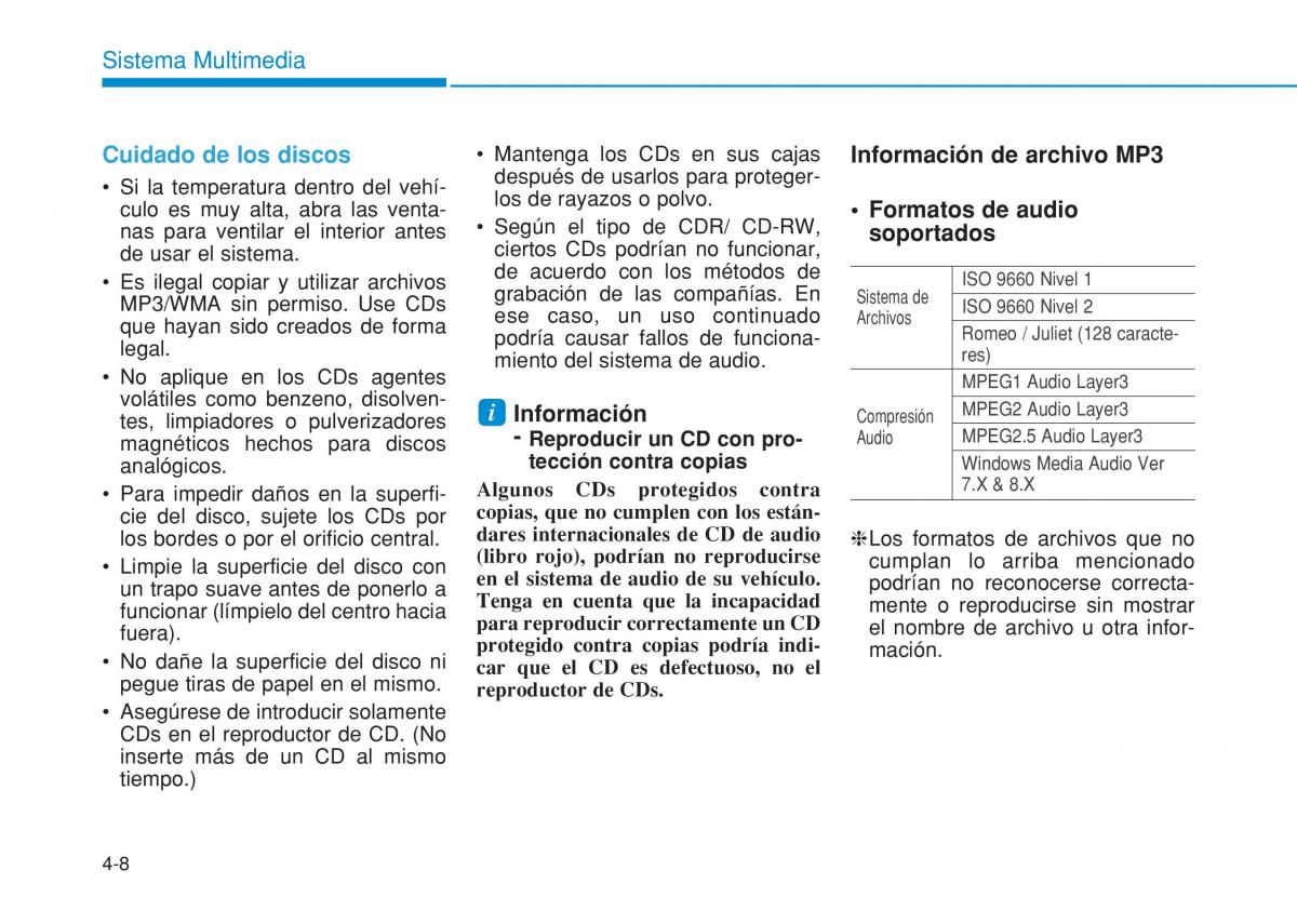 Hyundai i20 II 2 manual del propietario / page 240