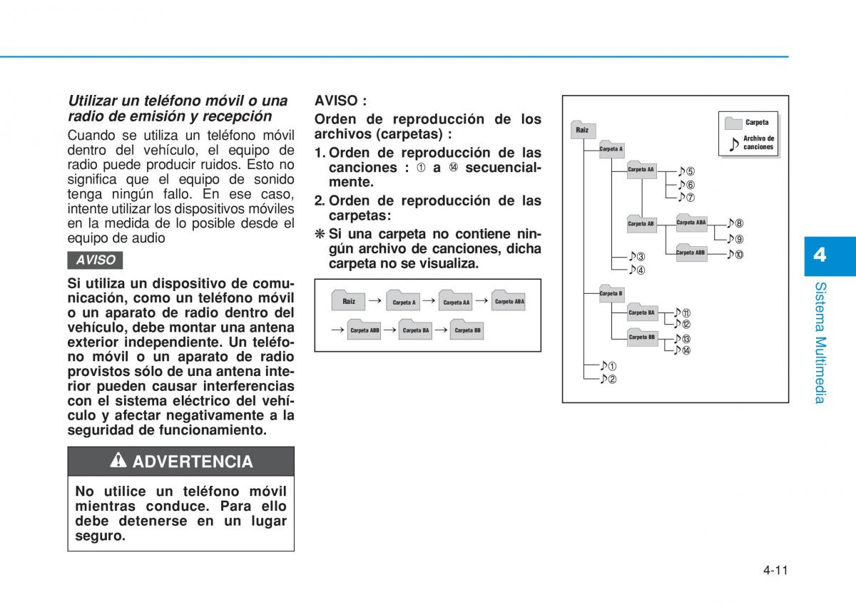 Hyundai i20 II 2 manual del propietario / page 243