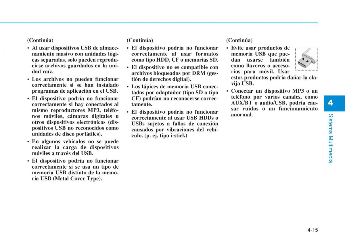 Hyundai i20 II 2 manual del propietario / page 247