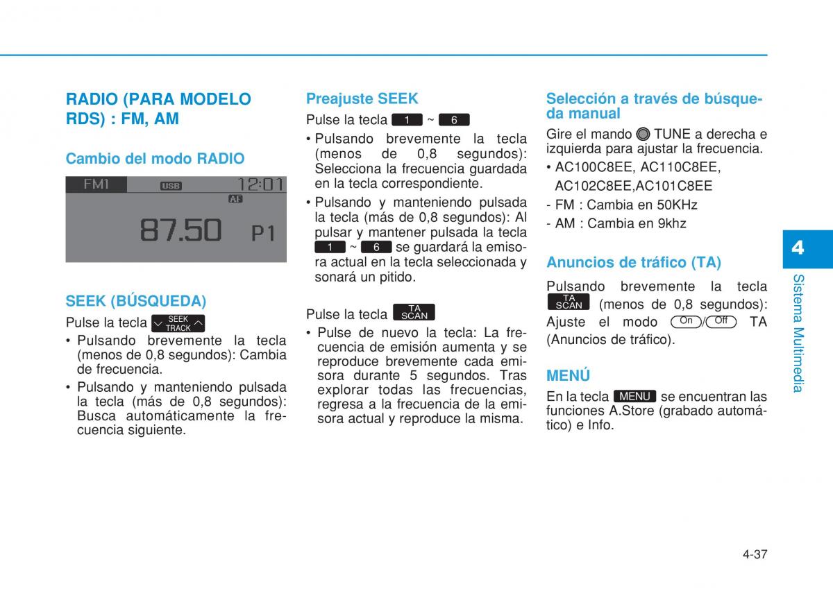 Hyundai i20 II 2 manual del propietario / page 269