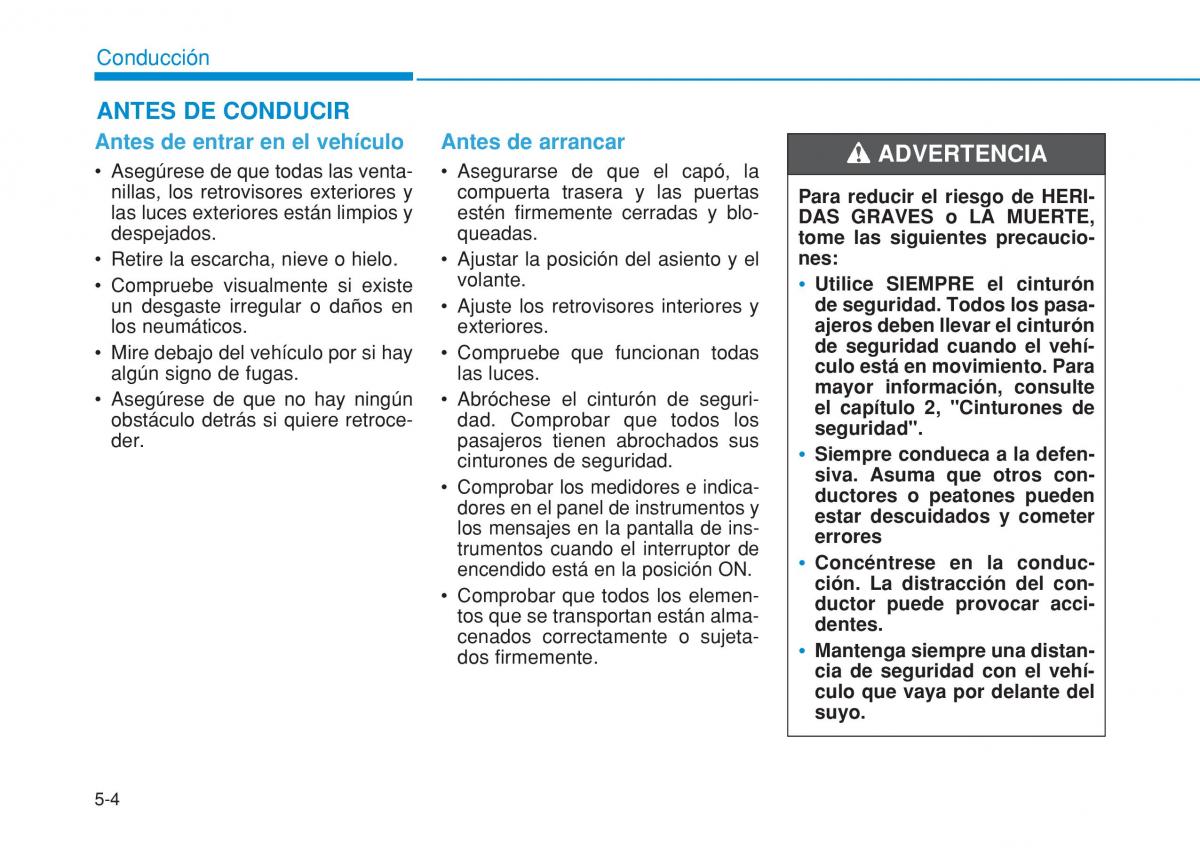 Hyundai i20 II 2 manual del propietario / page 292