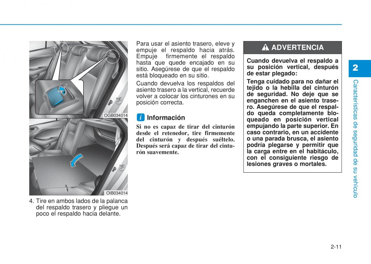 Hyundai i20 II 2 manual del propietario / page 41