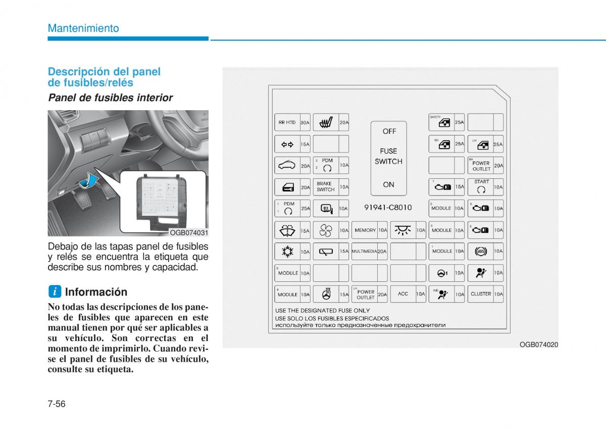 Hyundai i20 II 2 manual del propietario / page 462