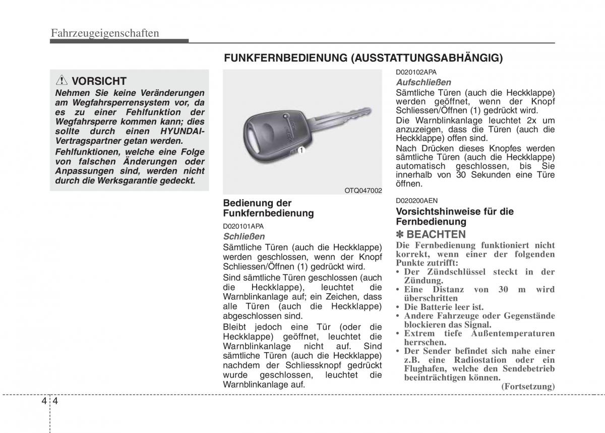 Hyundai i10 I 1 Handbuch / page 73