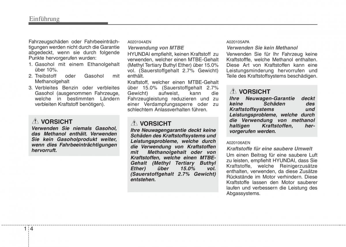 Hyundai i10 I 1 Handbuch / page 4