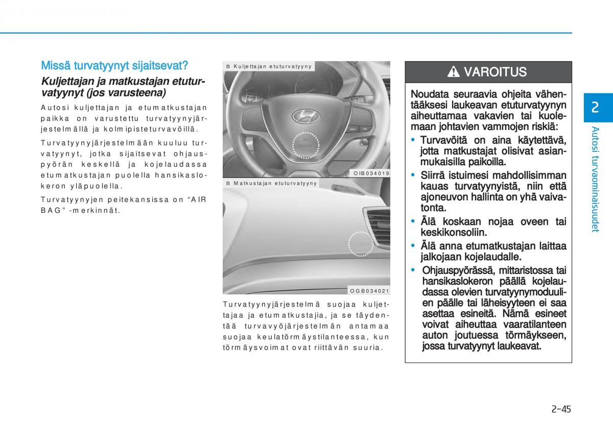 Hyundai i20 II 2 omistajan kasikirja / page 72