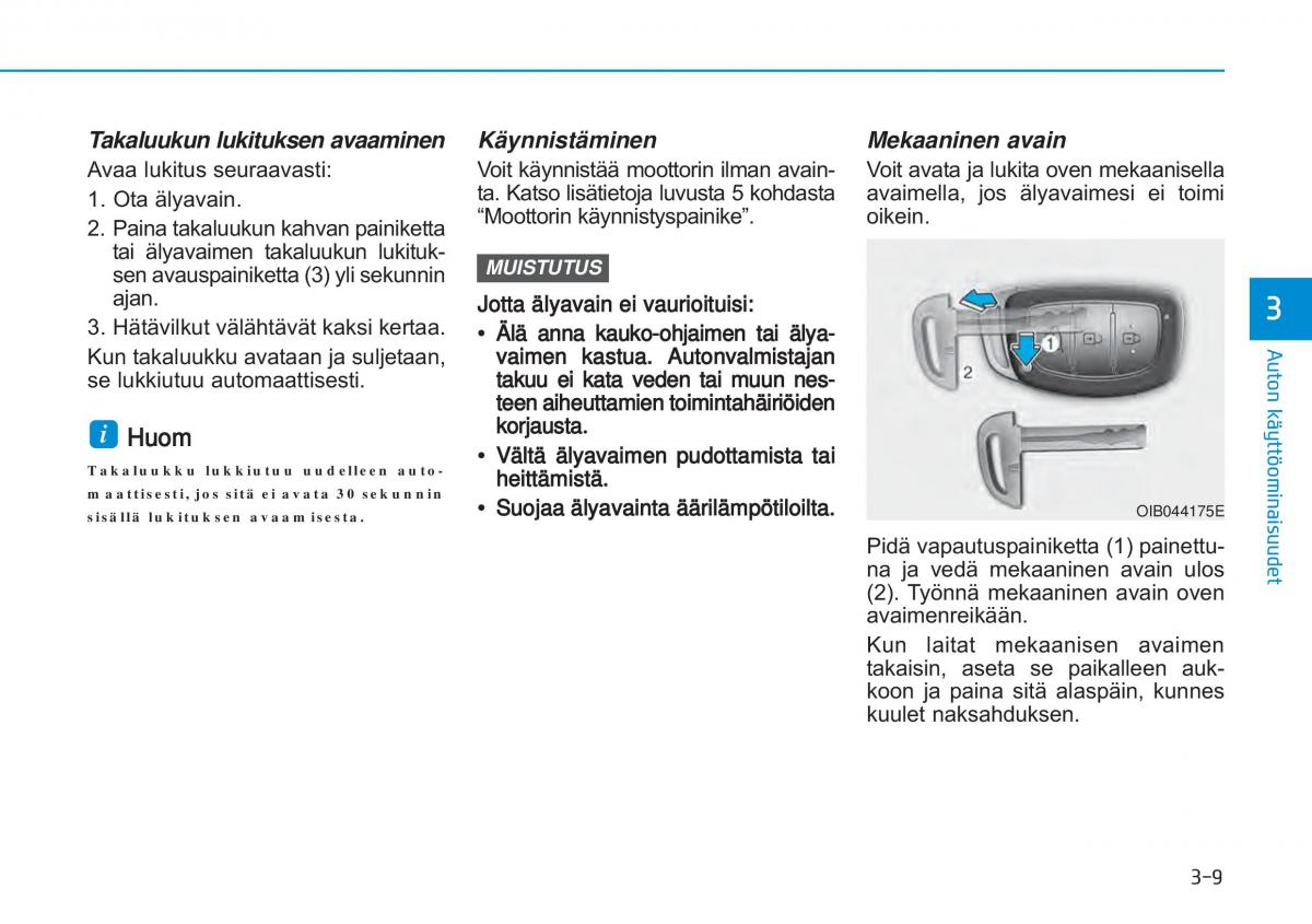 Hyundai i20 II 2 omistajan kasikirja / page 98