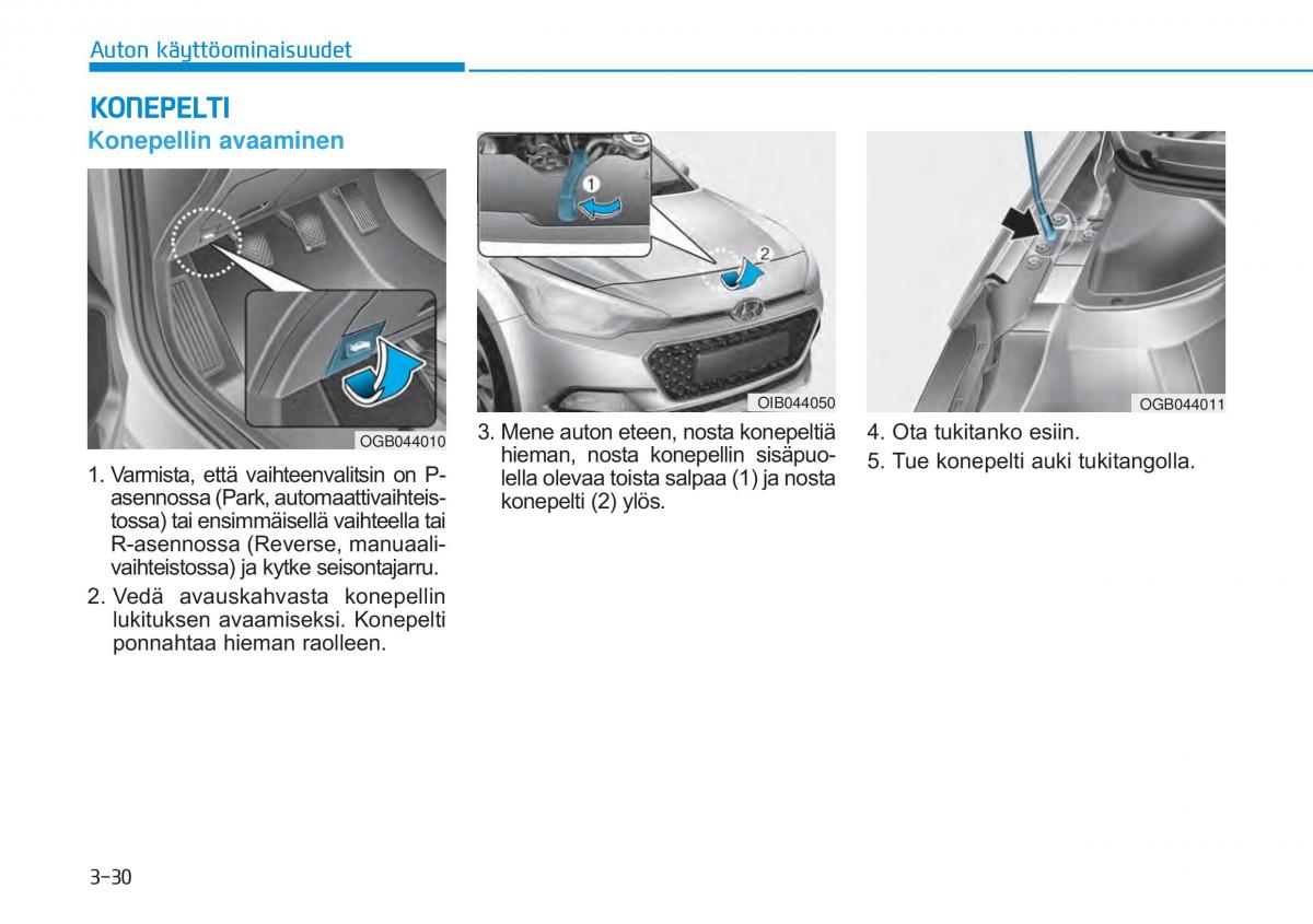 Hyundai i20 II 2 omistajan kasikirja / page 119