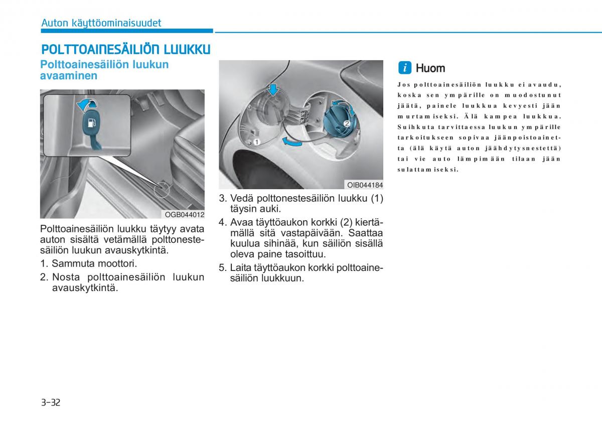 Hyundai i20 II 2 omistajan kasikirja / page 121