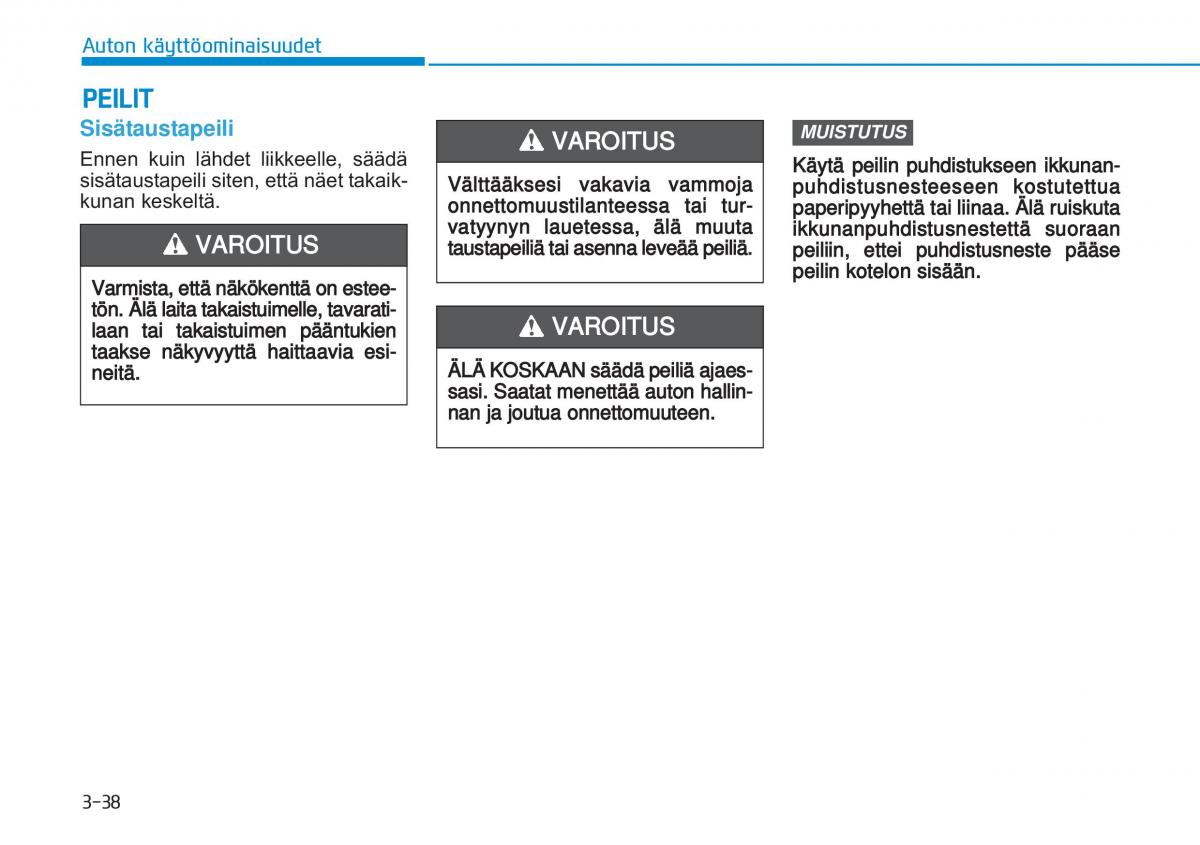 Hyundai i20 II 2 omistajan kasikirja / page 127