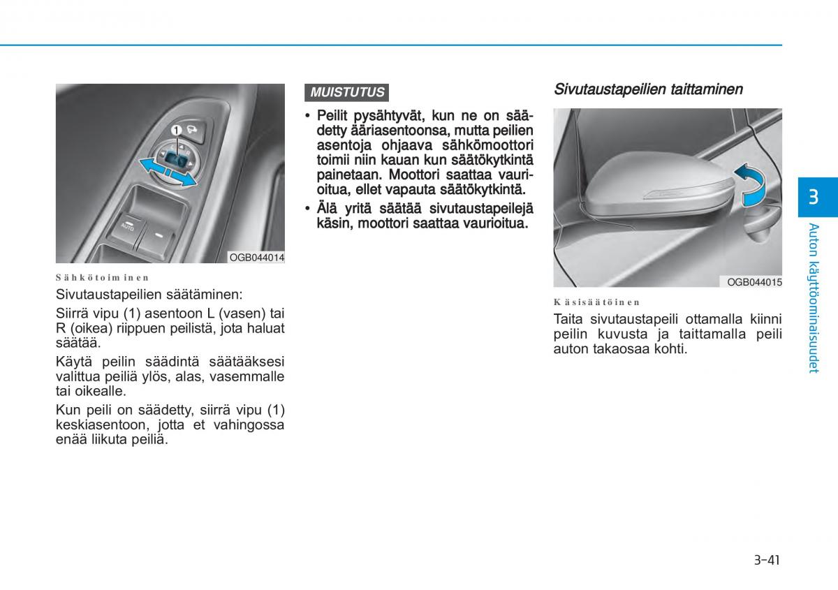 Hyundai i20 II 2 omistajan kasikirja / page 130