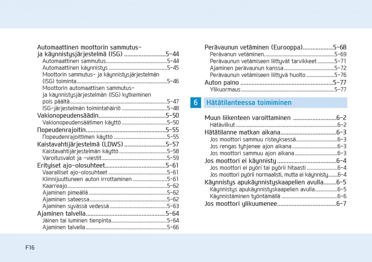 Hyundai i20 II 2 omistajan kasikirja / page 16