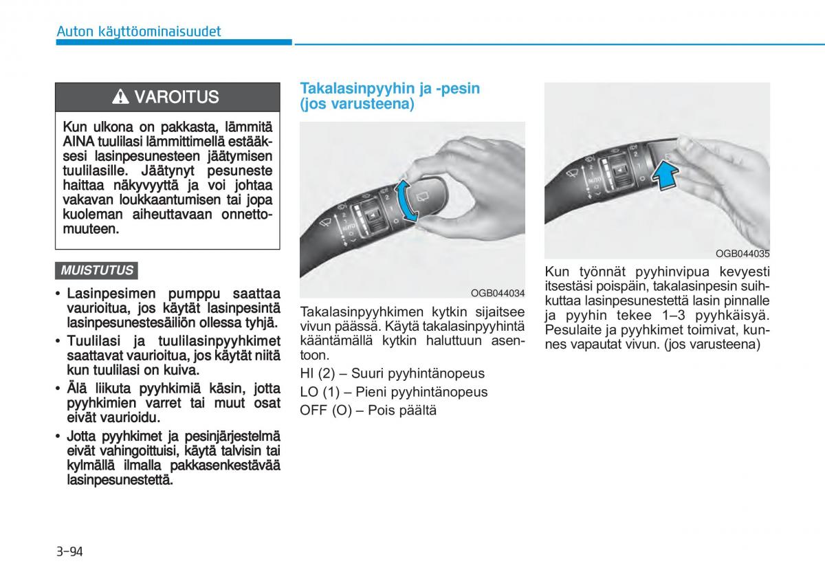 Hyundai i20 II 2 omistajan kasikirja / page 183