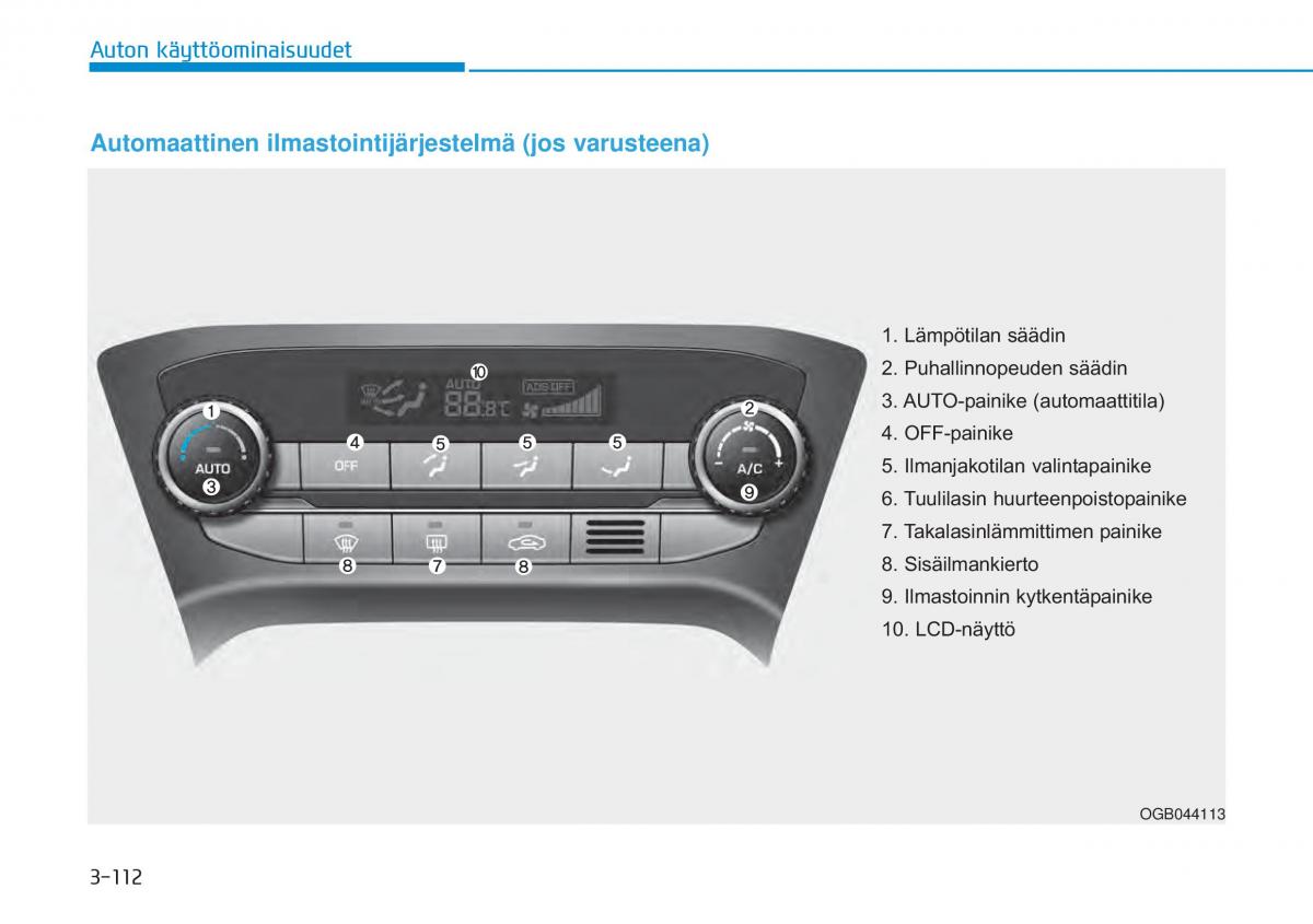 Hyundai i20 II 2 omistajan kasikirja / page 201