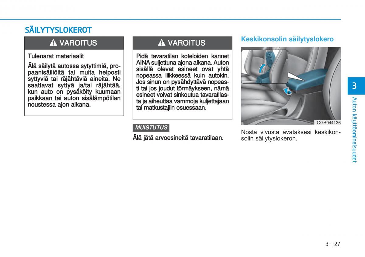 Hyundai i20 II 2 omistajan kasikirja / page 216