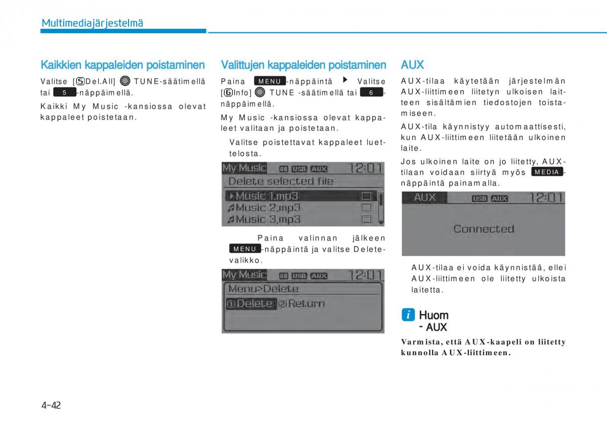 Hyundai i20 II 2 omistajan kasikirja / page 268