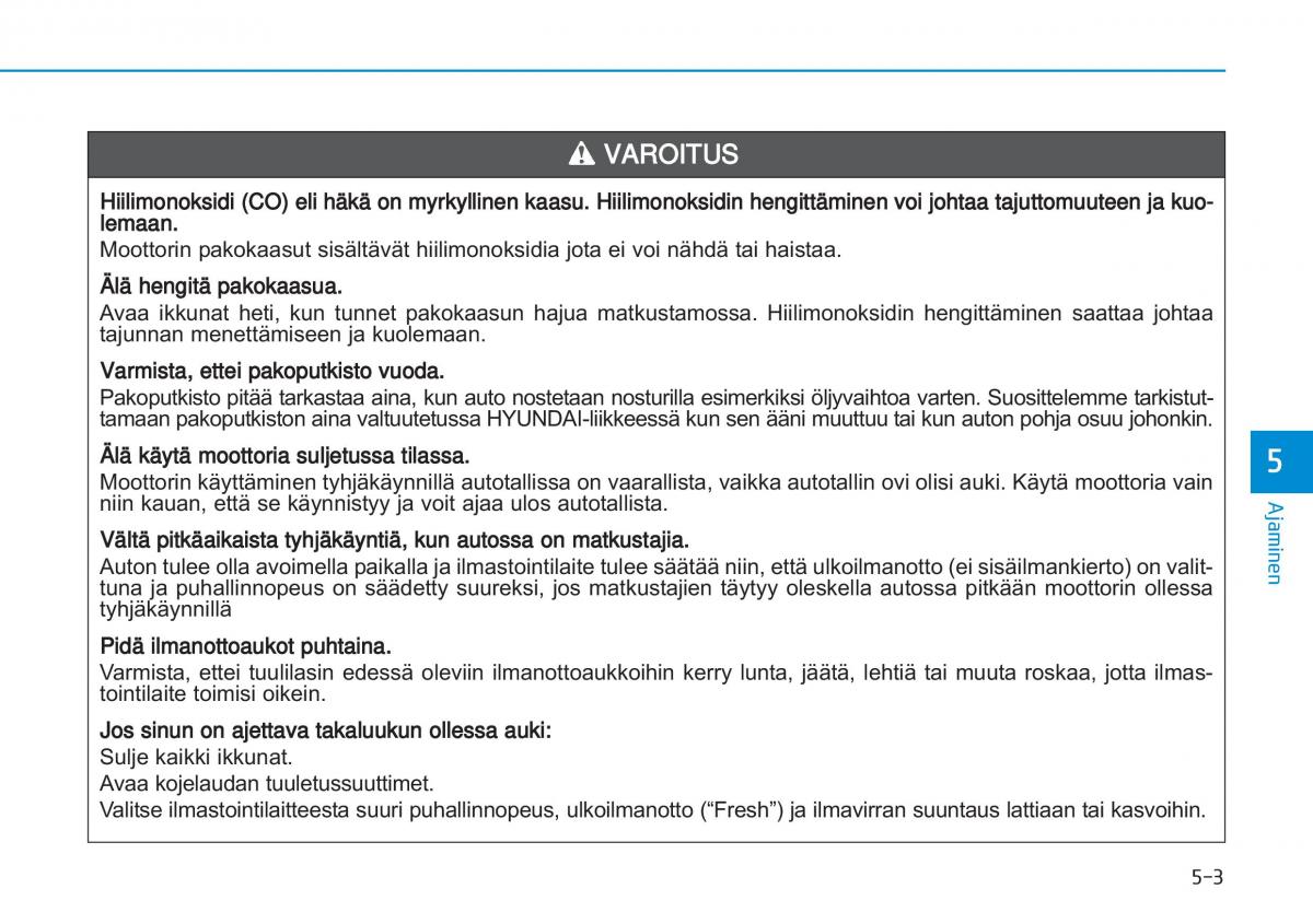 Hyundai i20 II 2 omistajan kasikirja / page 289