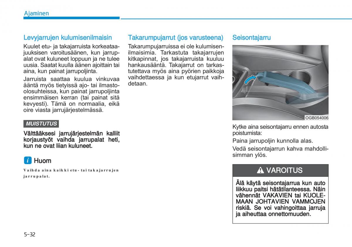 Hyundai i20 II 2 omistajan kasikirja / page 318