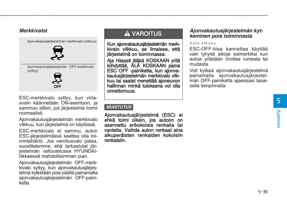 Hyundai i20 II 2 omistajan kasikirja / page 325