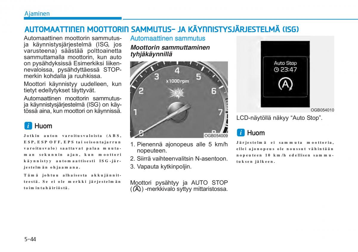 Hyundai i20 II 2 omistajan kasikirja / page 330