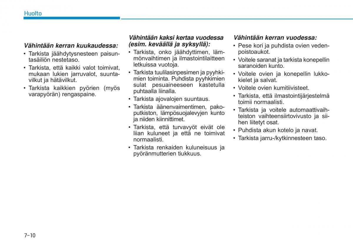 Hyundai i20 II 2 omistajan kasikirja / page 412