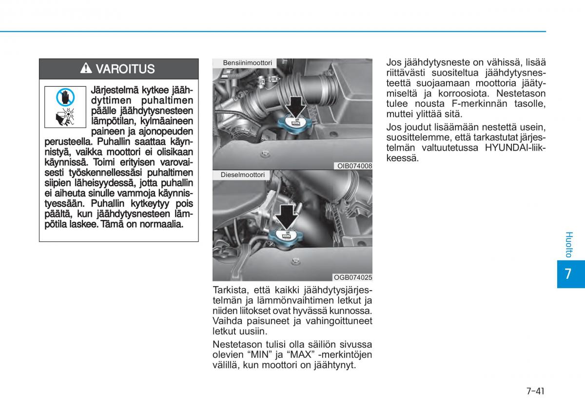 Hyundai i20 II 2 omistajan kasikirja / page 443