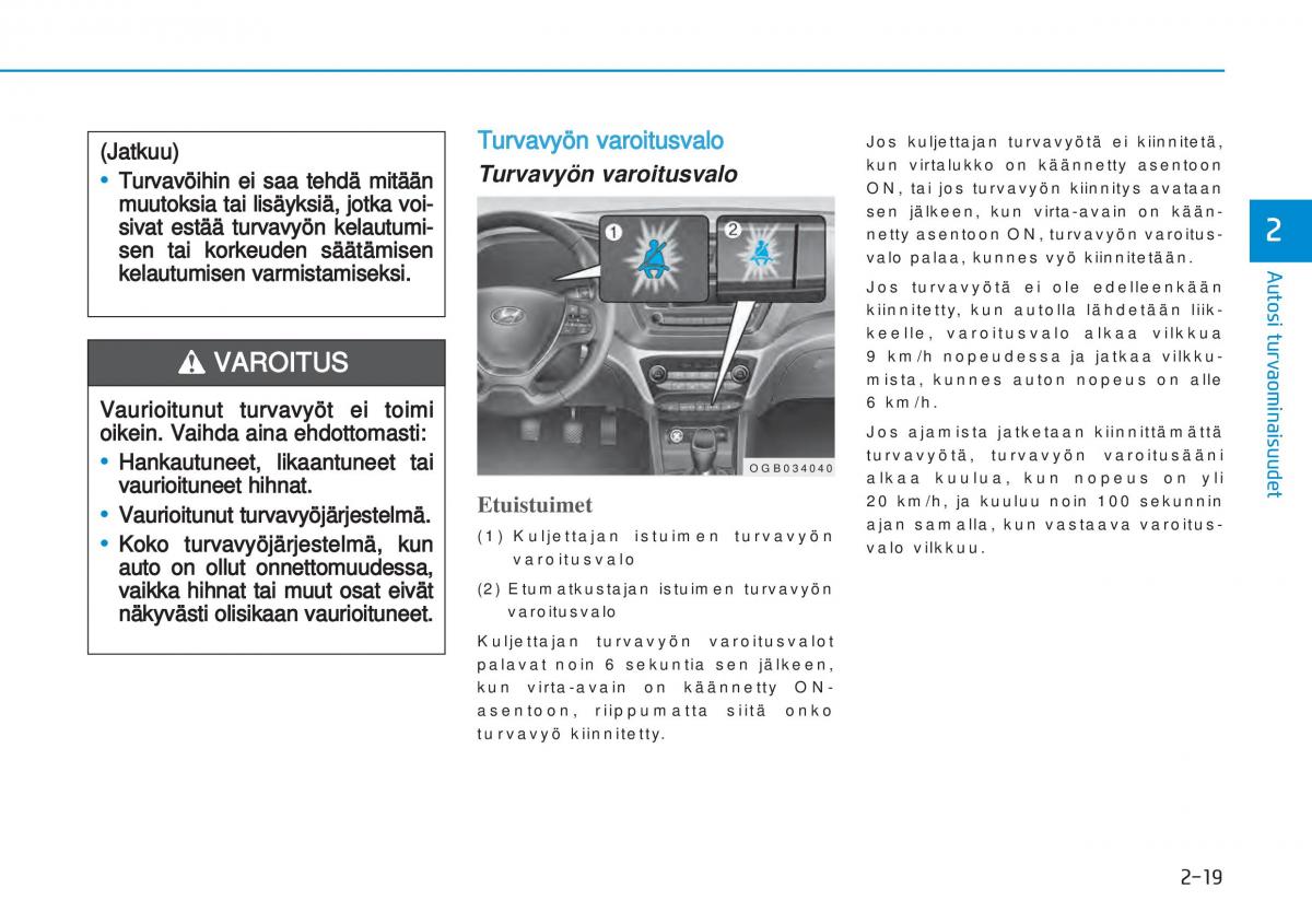 Hyundai i20 II 2 omistajan kasikirja / page 46