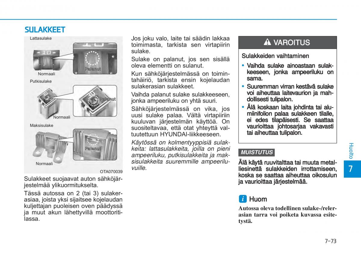 Hyundai i20 II 2 omistajan kasikirja / page 475