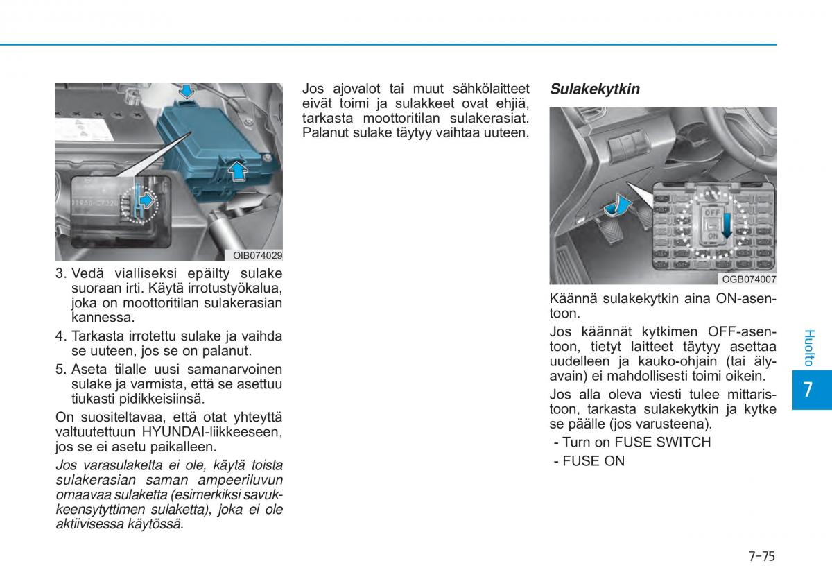 Hyundai i20 II 2 omistajan kasikirja / page 477