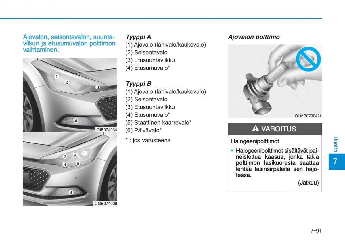 Hyundai i20 II 2 omistajan kasikirja / page 493