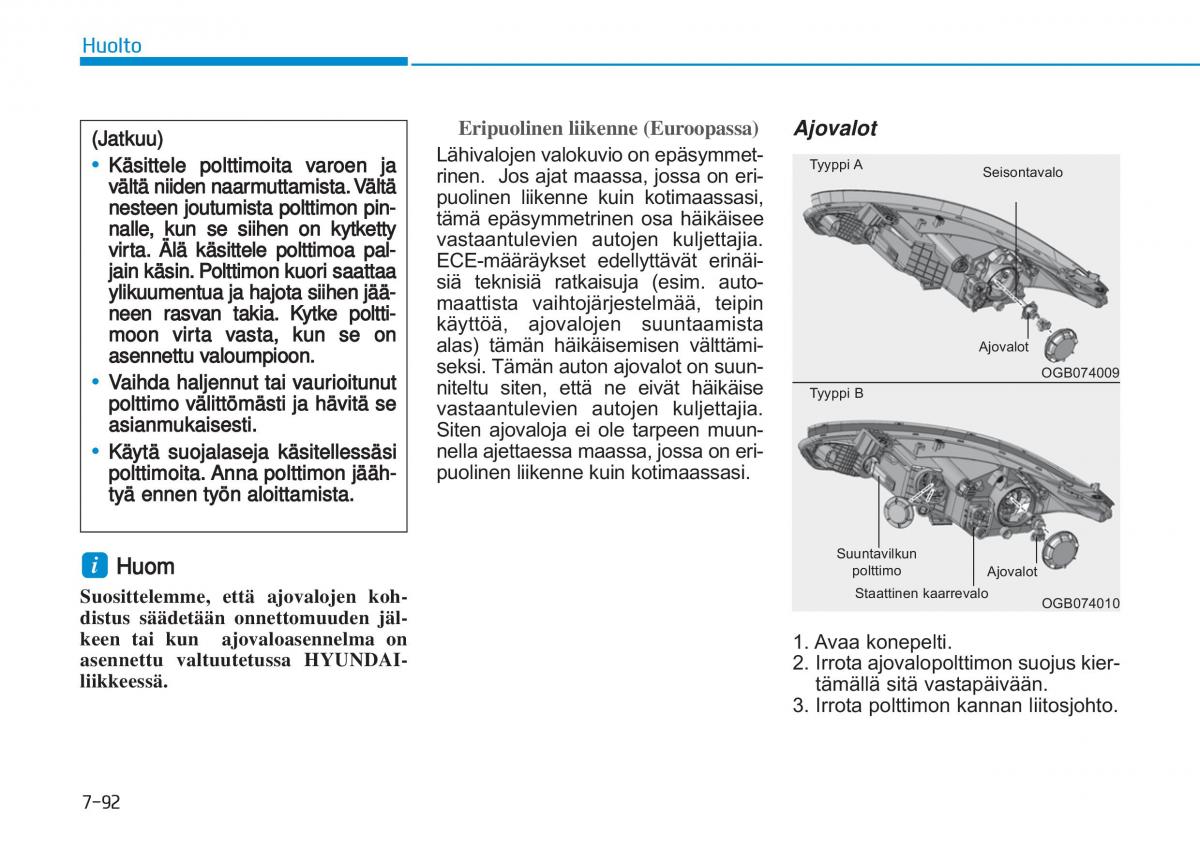 Hyundai i20 II 2 omistajan kasikirja / page 494