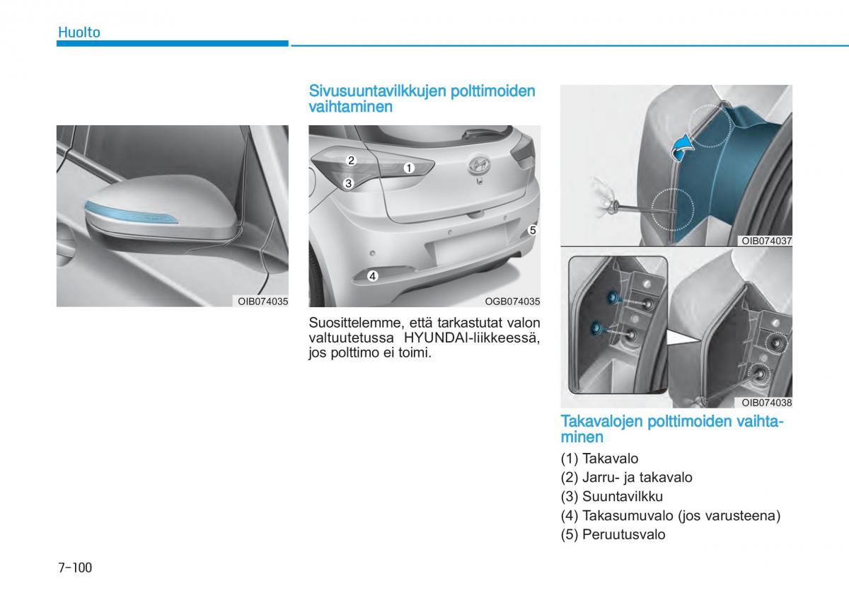 Hyundai i20 II 2 omistajan kasikirja / page 502